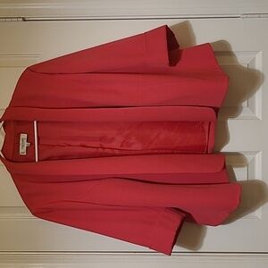 Jones Studio 18W Coral Pink Blazer